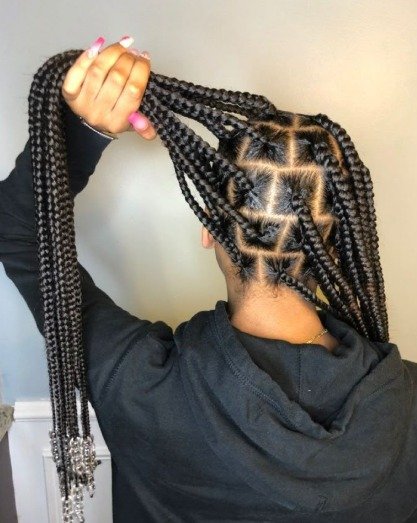 Knotless Box Braids